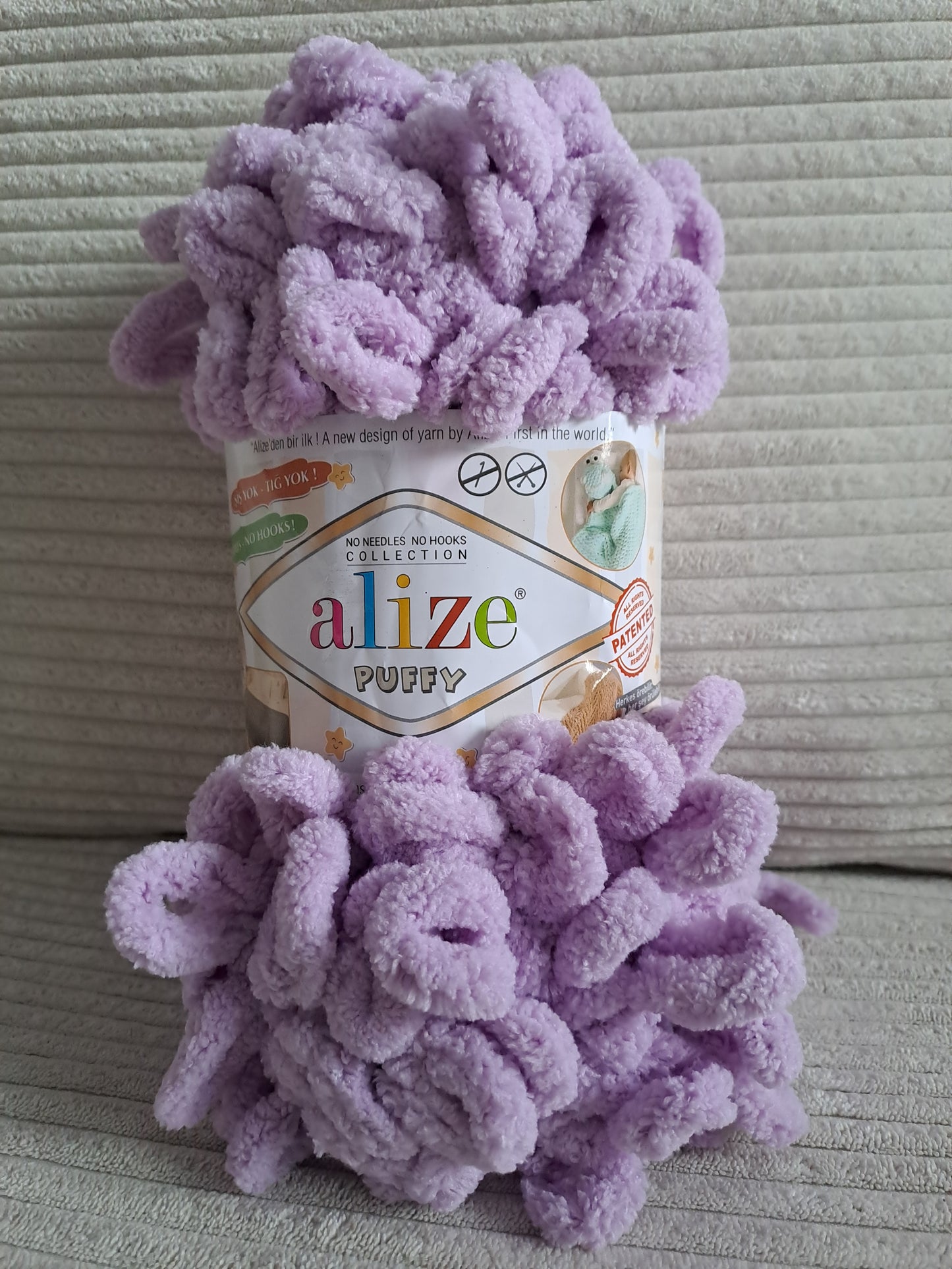 Alize puffy 27 fialová