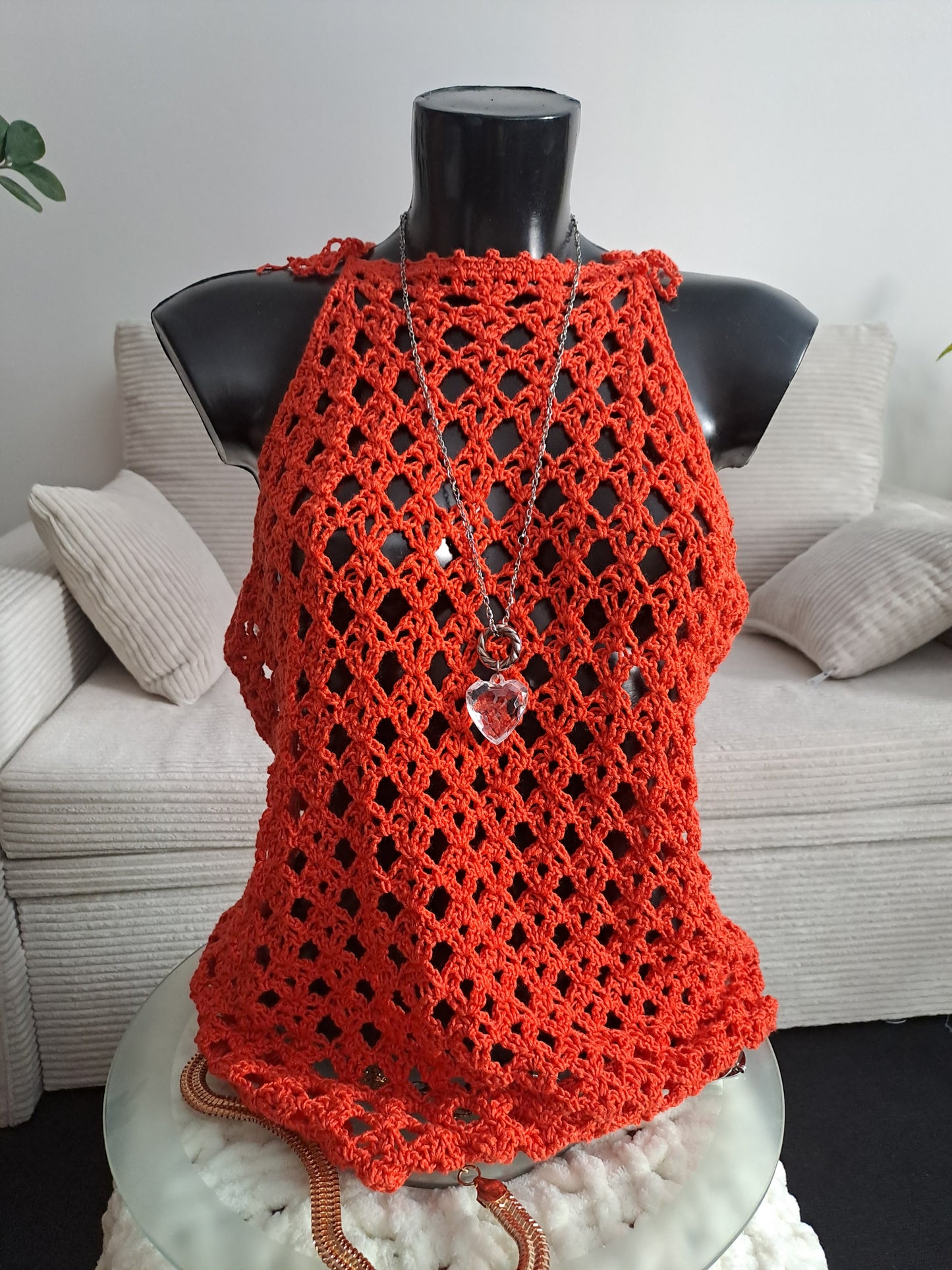 Orange top