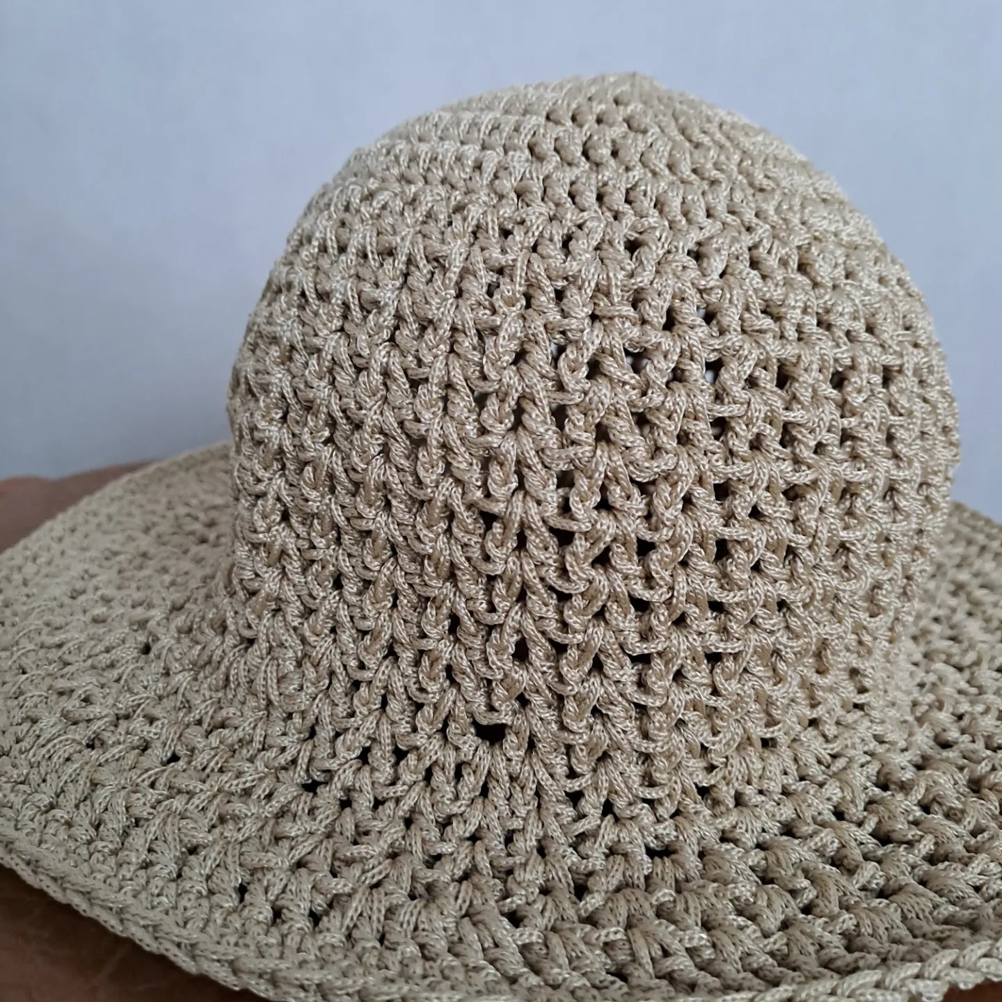 Háčkovaný klobúk