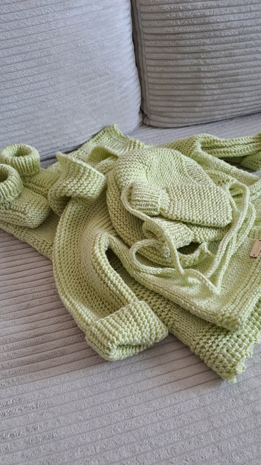 Svetlozelený set pre bábätko