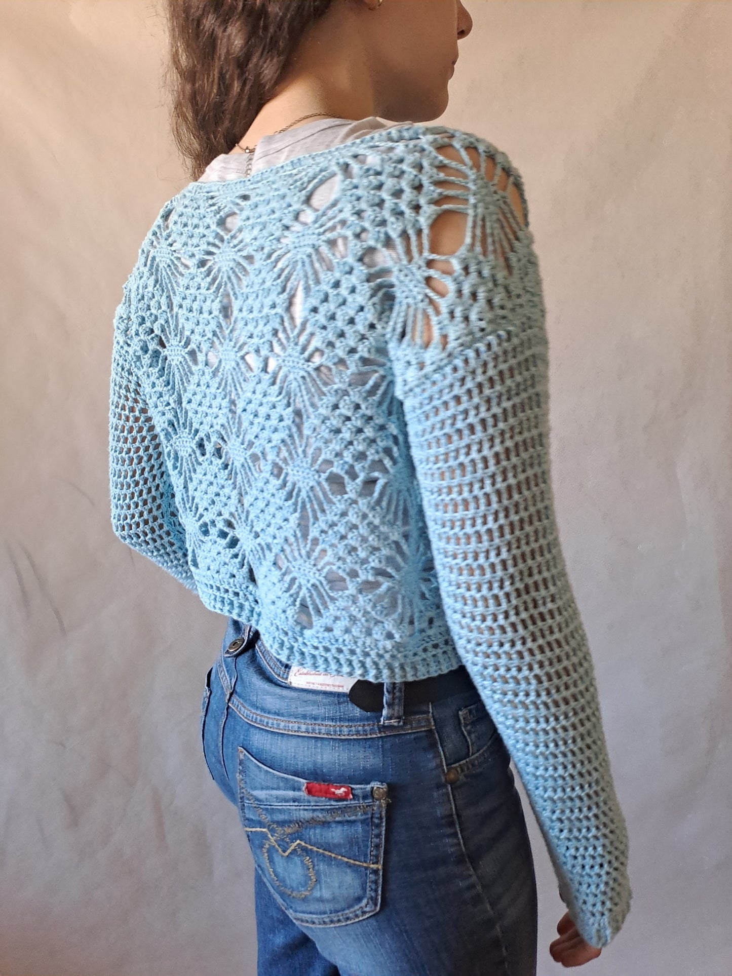 Croptop pulóver nebo