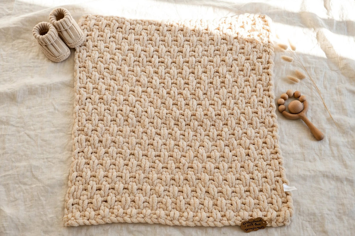 🧸 Mäkučká handmade deka pre najmenších 💕