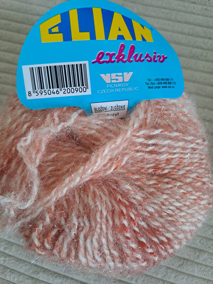 Exklusiv priadza 70122 bielohnedá